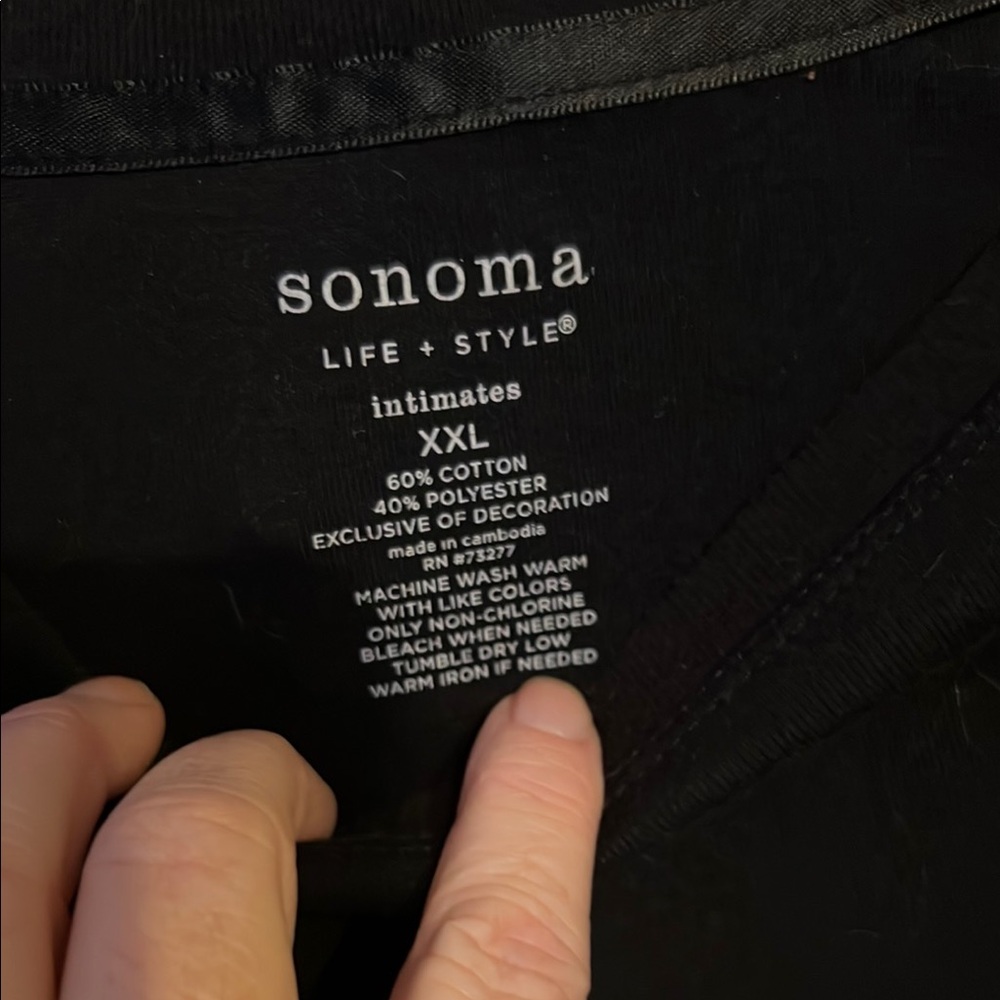 Sonoma Black Long Sleeve Tee - Picture 2 of 3